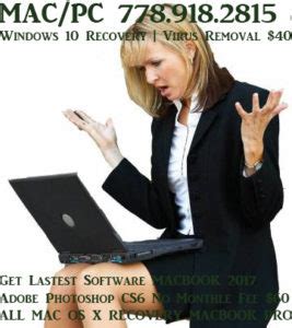 There is a boot option for windows that allows to run. Computer Service Vancouver Fix Repair MACBook OS Recovery ...