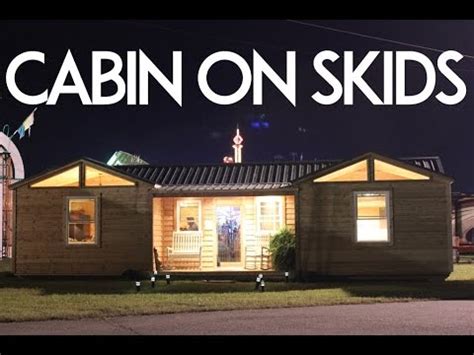 Maybe you would like to learn more about one of these? SMALL MOBILE CABIN ON SKIDS WITH BUILT-IN PORCH - YouTube