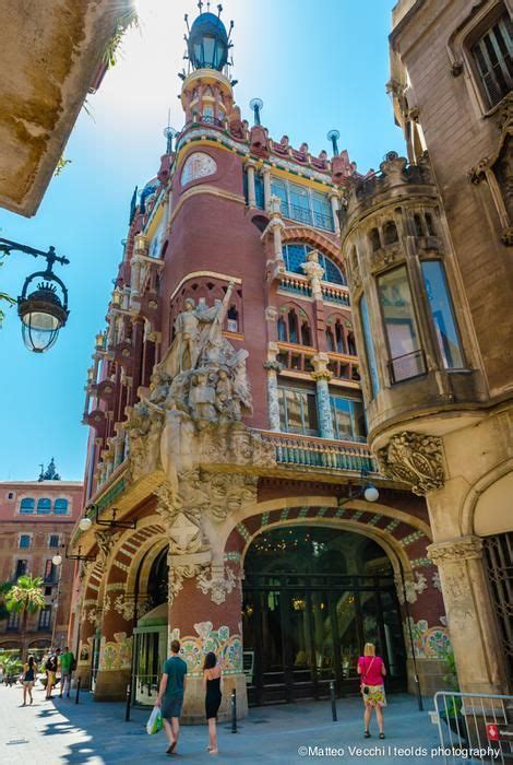 Lluis Domenech Fachada Del Palau Palau De La Música Catalana