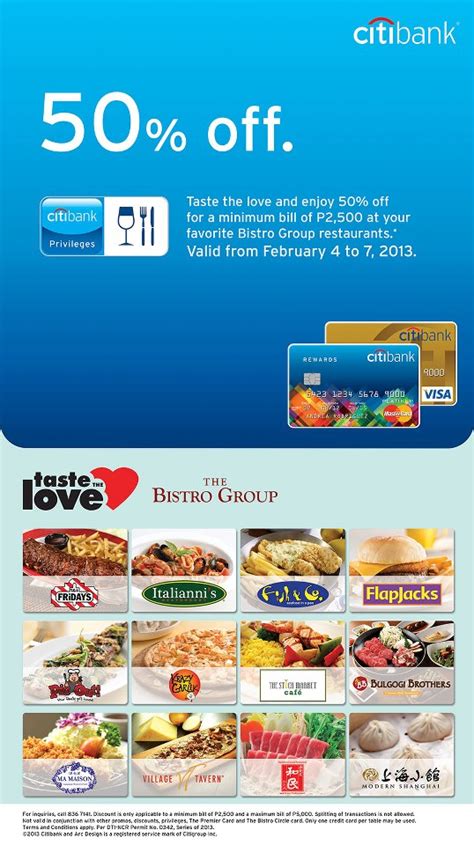 Easily transact in 8 currencies, and enjoy no. Manila Shopper: Citibank 50% off Promo at your favorite ...