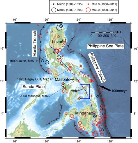 Where Is The Epicenter Of Earthquake In Philippines The Earth Images