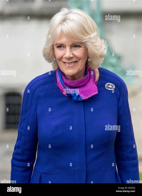 The Duchess Of Cornwall During A Visit To The Sussex Modernism Retreat And Rebellion Exhibition