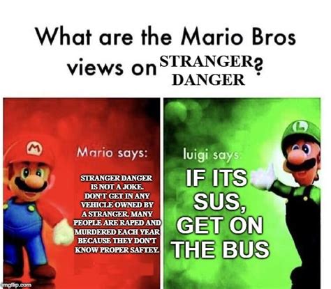 Luigi Says Mario Bros Memes Blageusdown