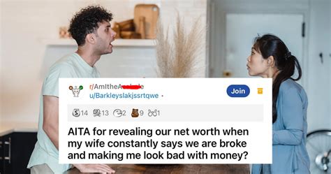 Man Asks If He Was Wrong To Expose His Wife For Constantly Telling People They Re Broke Even