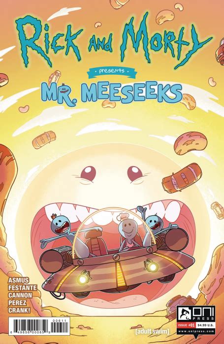 Rick And Morty Presents Mr Meeseeks 1 Oni Press