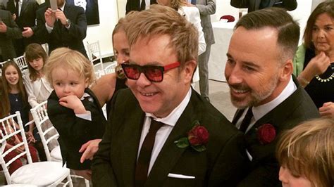 Elton John David Furnish Get Married — Check Out The Photos