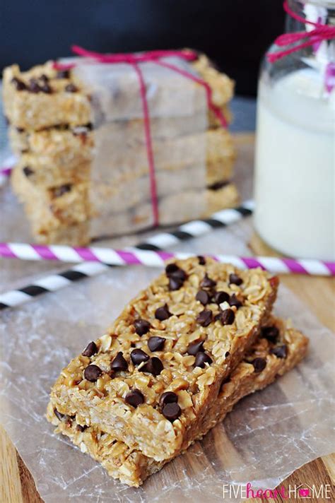 Pour over coconut oil and maple syrup. Chewy No-Bake Granola Bars with Coconut Oil ~ quick and ...