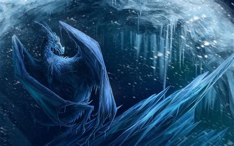 Ice Dragon Wallpaper ·① Wallpapertag