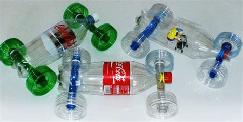 Upcycled Plastic Bottles And Packaging Into Toy Car Upcycling