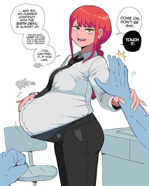 Rule 34 1girls Aggressive Belly Big Belly Business Suit Business Woman Chainsaw Man Female
