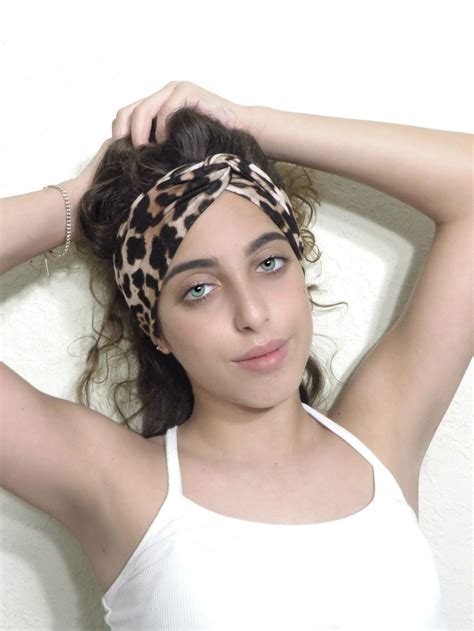 Leopard Headband Yoga Headband Turban Headband Women