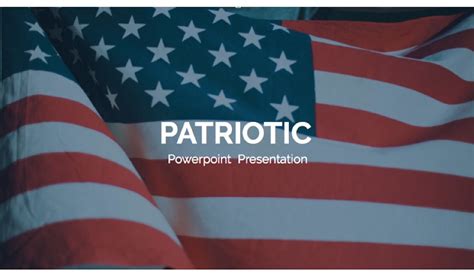 Best Patriotic Powerpoint Templates 2020 Create An Impressive
