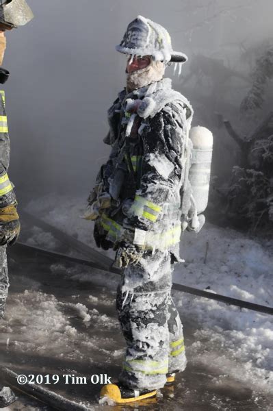 Ice Covered Firefighter
