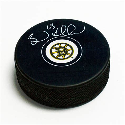 Brad Marchand Boston Bruins Autographed Hockey Puck Nhl Auctions