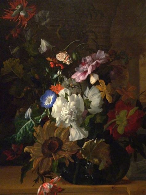 Vase Of Flowers By Rachel Ruysch The Netherlands 1689 Female Artists