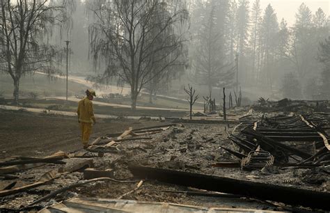Death Toll 71 In California Fire More Missing