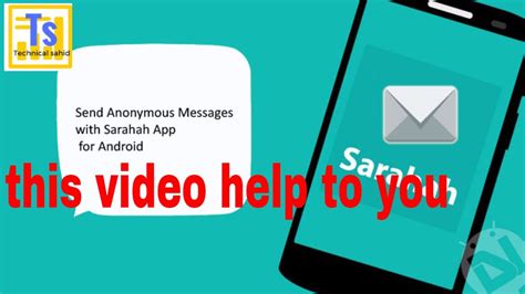 Sarahah is hoping to change that. how to Send Anonymous Messages with Sarahah App for ...