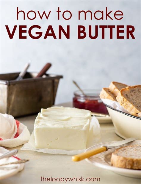 How To Make Vegan Butter Dairy Free Butter Alternative Sponsored