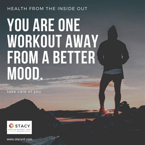 Want To Change Your Mood Workout Stacy Reuille Dupont Phd Lac