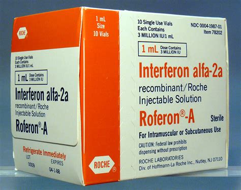 Roferon A Interferon Alfa 2a Recombinant Injectable Solution 1ml