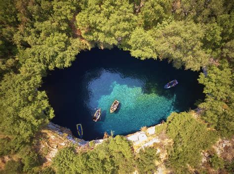 My Adventure Into The Melissani Cave Queen Bee Travel Club