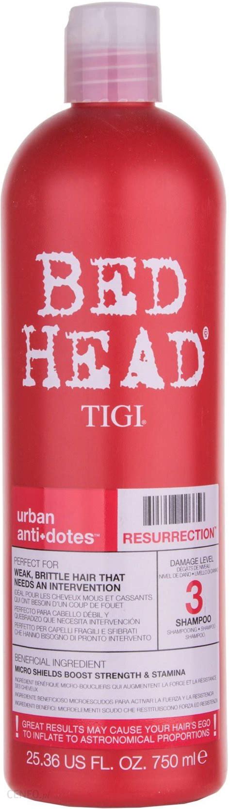 Szampon do włosów Tigi Bed Head Resurrection Szampon 750 ml Opinie i