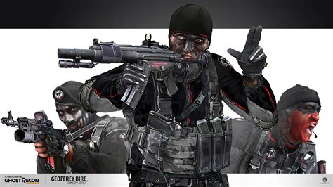 Tom Clancy Ghost Recon Character Design Concept Art Characters