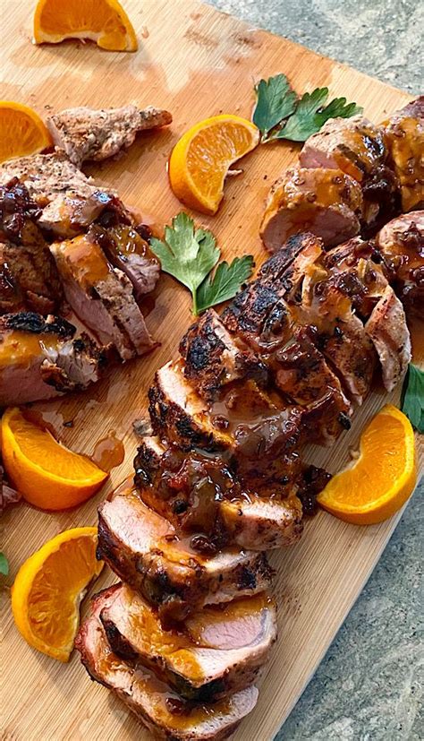 Apricot glazed bacon wrapped cajun pork tenderloin recipe : Chipotle Honey Orange Pork Tenderloin in 2020 | Pork, Pork tenderloin recipes, Pork tenderloin ...