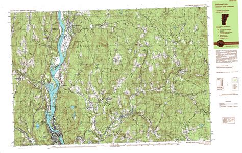 Alstead Topographic Map 125000 Scale New Hampshire