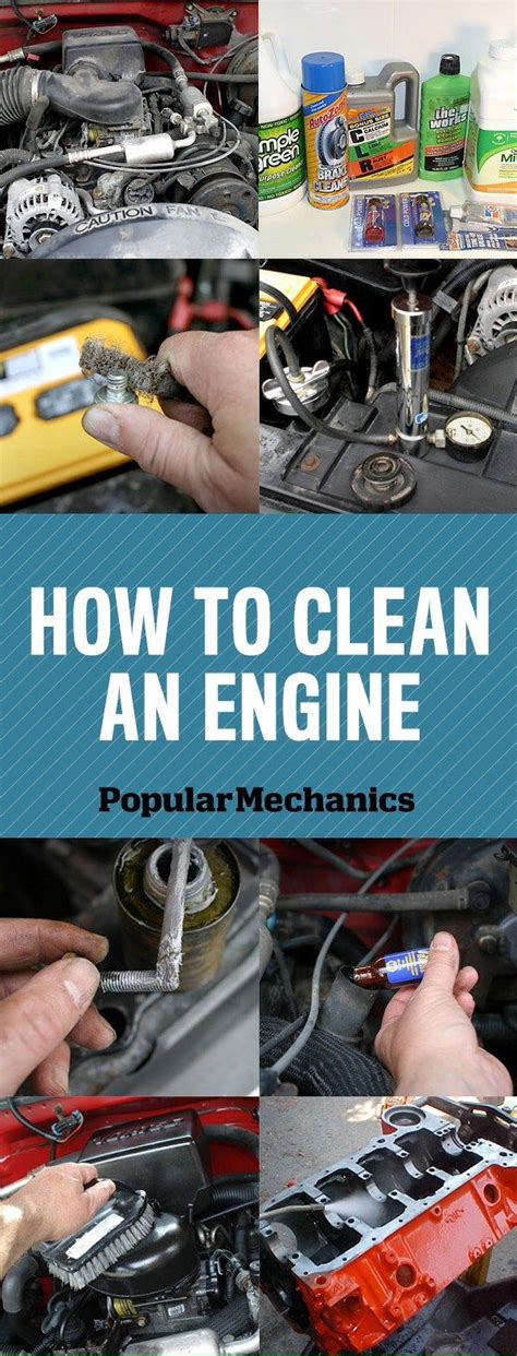 How To Clean Your Engine Car Cleaning Cleaning