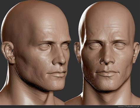 Sculpting A Realistic Male Face In Zbrush Ubicaciondepersonascdmxgobmx
