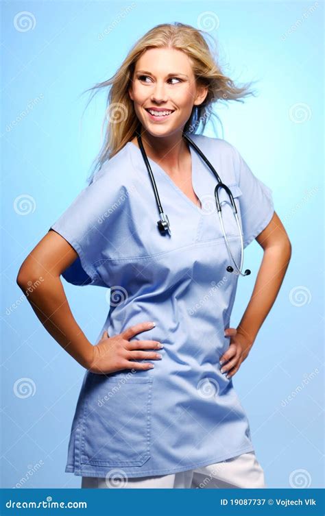Medical Assistant Stock Image Image Of Medical Smile 19087737