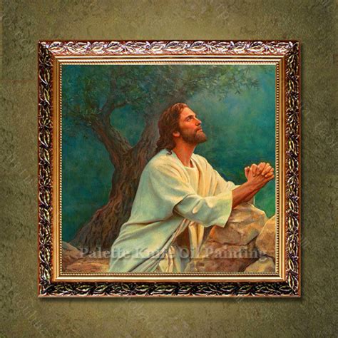 Jesus Christ Jesus Canvas Painting Religious Christian Catholic Art