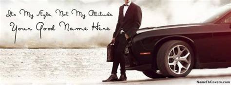 Best Stylish Attitude Boy Fb Cover With Name