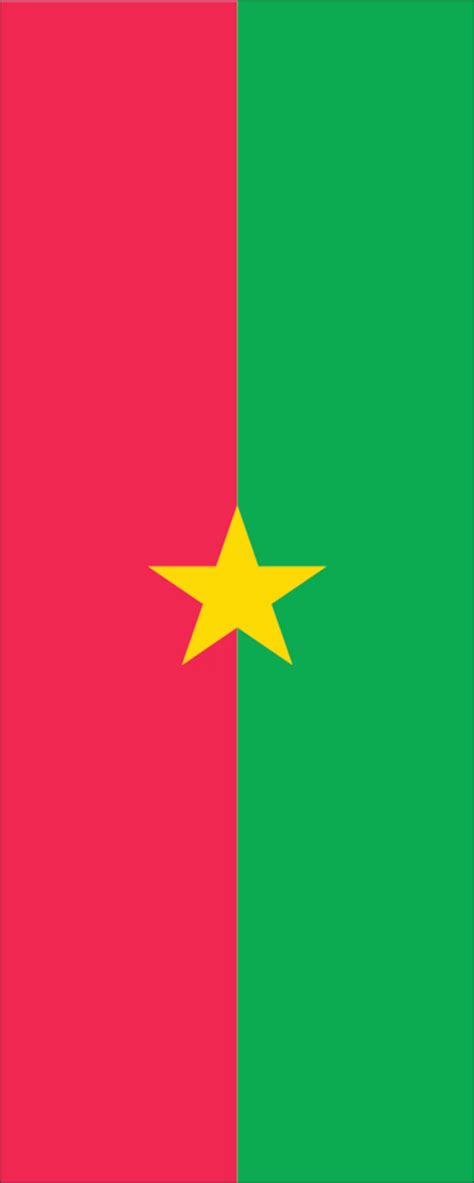 Flagge Burkina Faso Fahne Burkina Faso