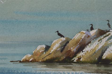 It advises national and multinational companies in the uk and internationally across the full range of corporate and commercial matters. Brian Travers-Smith Original Watercolour Painting Canaidan ...