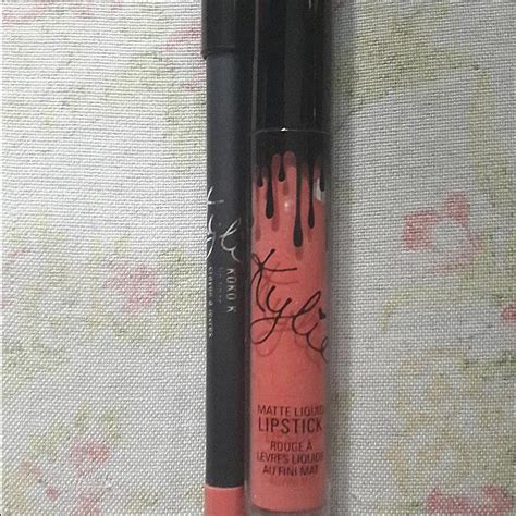 Kylie Matte Lipstick With Lip Liner Beauty Personal Care Face