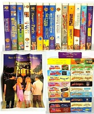 MARY KATE AND Ashley Vhs Lot Collection Rare Vintage 90s 39 Tapes 250