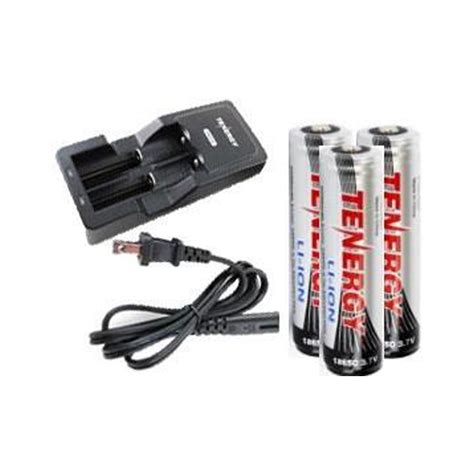 Universal Lithium Ion Battery Charger 3 X 18650 37 Volt Tenergy