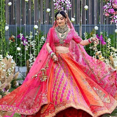 Rani Pink Lehenga Combination Dresses Images 2022