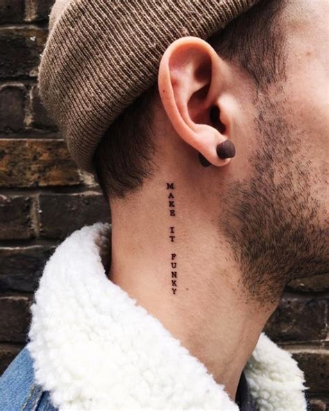 This is one of the main reasons why most people doesn't want a tattoo there. Minimal Tattoo Ideas With Big Meanings For Men
