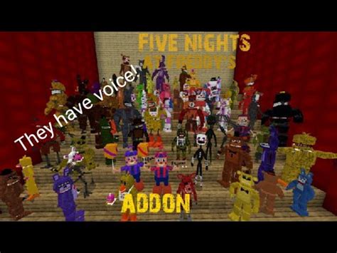 Fnaf mobs created by tynker's community can be customized, saved and deployed on your private minecraft server. addon/mod fnaf enternal (fnaf addon) for minecraft bedrock ...