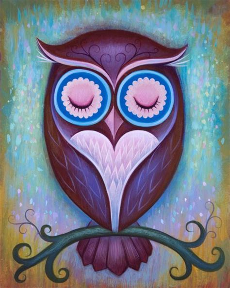 Night Owl Acrylic Painting Paintings Out These Paintings Are
