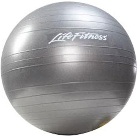 Life Fitness Stability Ball Anti Burst 75cm Grey Evolve Health
