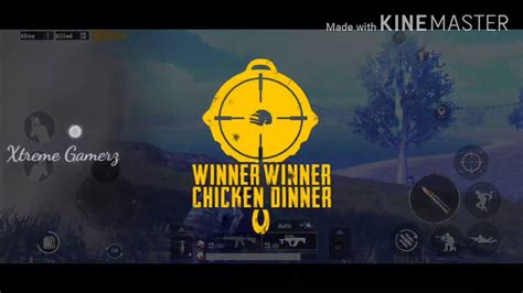 Winner Winner Chicken Dinner Pubg Mobile Gameplay Youtube