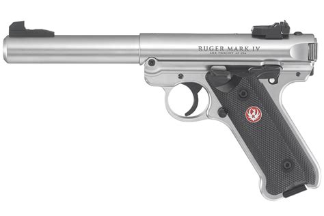 Ruger Mark Iv Target 22lr Rimfire Pistol With Bull Barrel Sportsmans