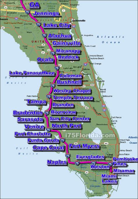 I 75 Florida Traffic Maps And Road Conditions