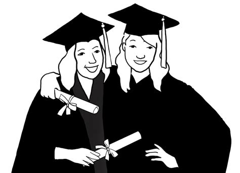 On this page about friends clipart black, you can find a picture associated with the tags: Graduation Clipart - Free Graduation Graphics