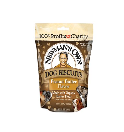 Peanut Butter Flavor Dog Biscuits Newmans Own