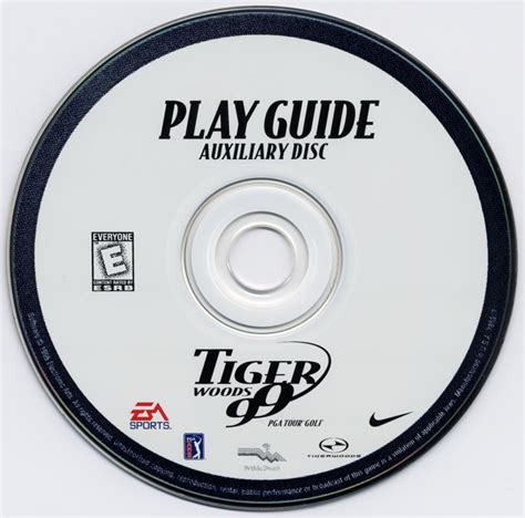 Tiger Woods 99 Pga Tour Golf Cover Or Packaging Material Mobygames